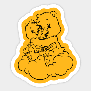 baby and mummy Sticker